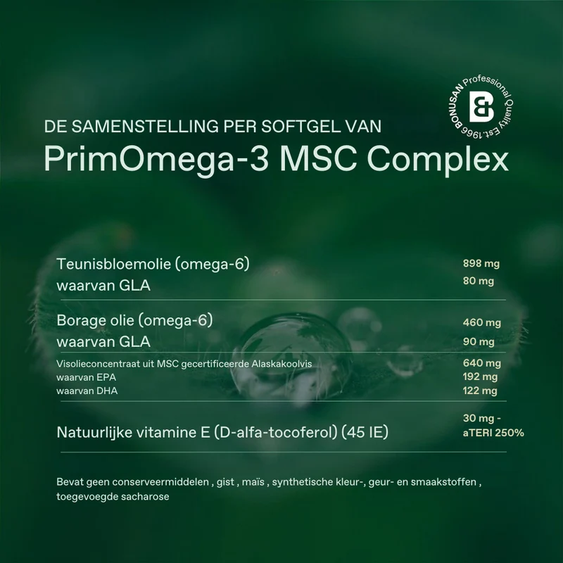 Bonusan PrimOmega-3 MSC Complex