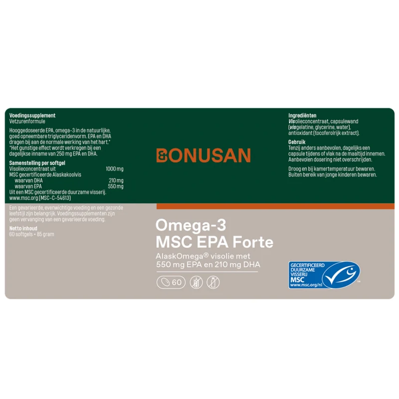 Bonusan Omega 3 EPA forte
