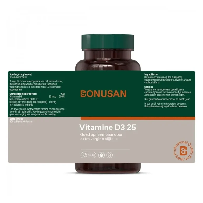Bonusan Vitamine D3 25