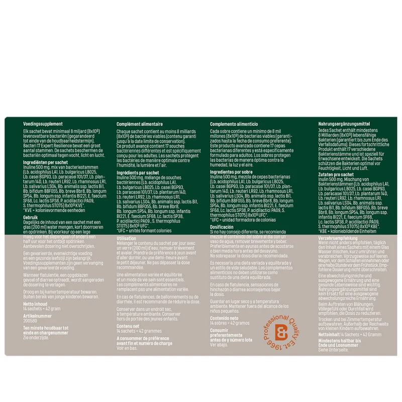 Bonusan Bacteri 17 Resilience Pro