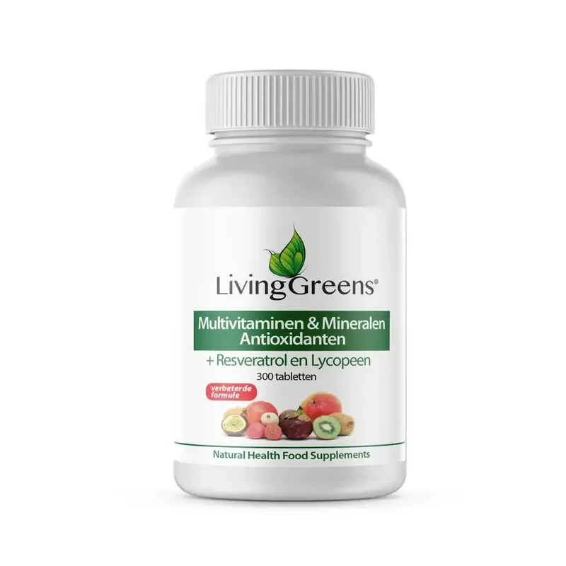 Livinggreens Multi vitaminen & mineralen antioxidant