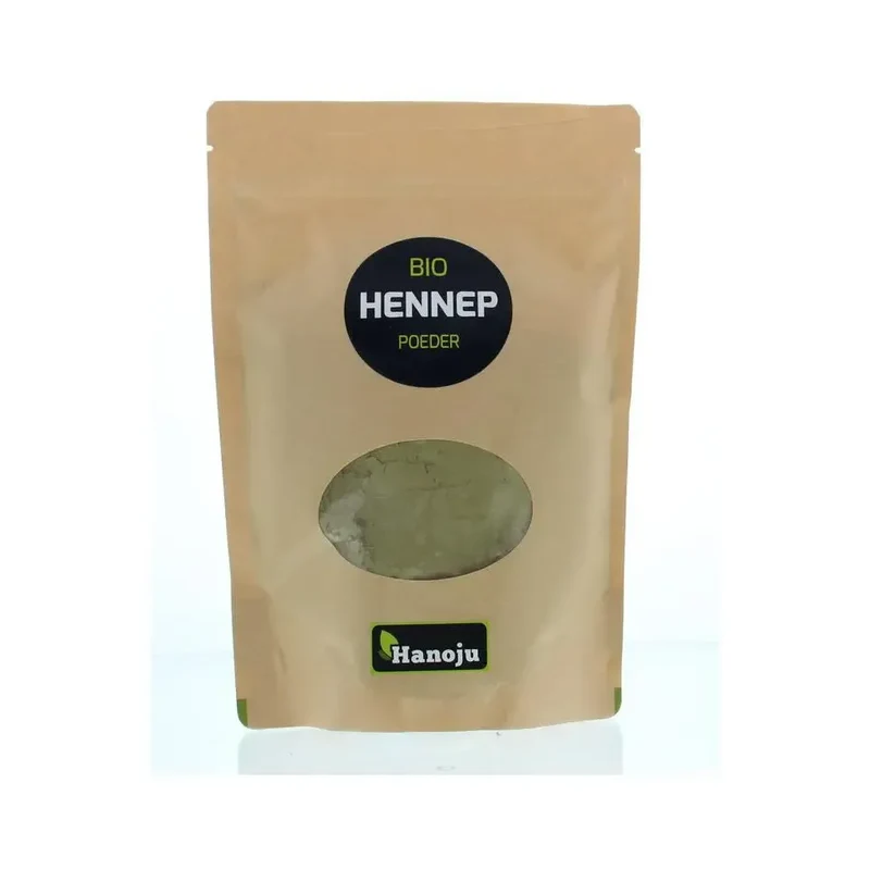 Hanoju Bio hennep poeder paper bag