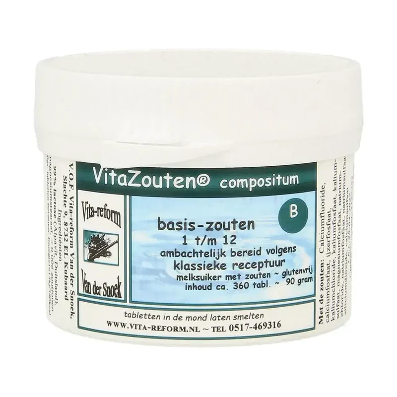 Vitazouten compositum basis 1t/m12