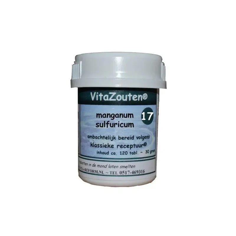 Vitazouten Manganum sulfuricum VitaZout Nr. 17