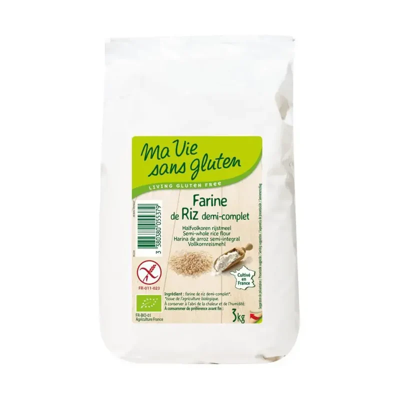 Ma Vie Sans Gluten Rijstmeel halfvolkoren