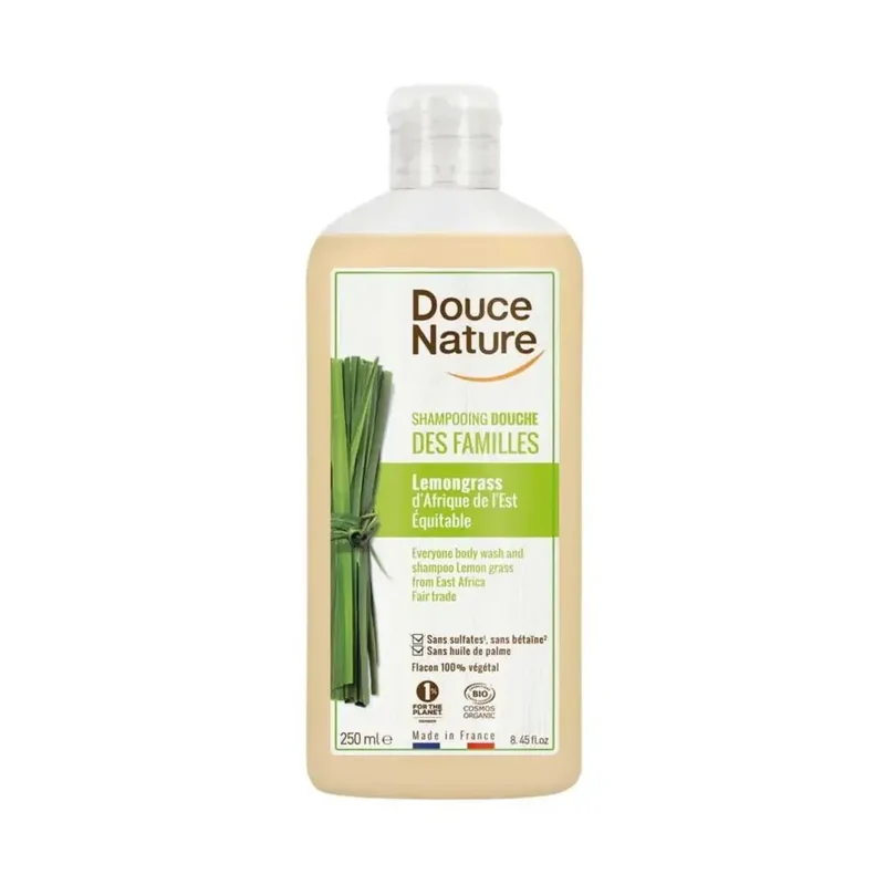 Douce Nature Douchegel & shampoo familie lemongrass