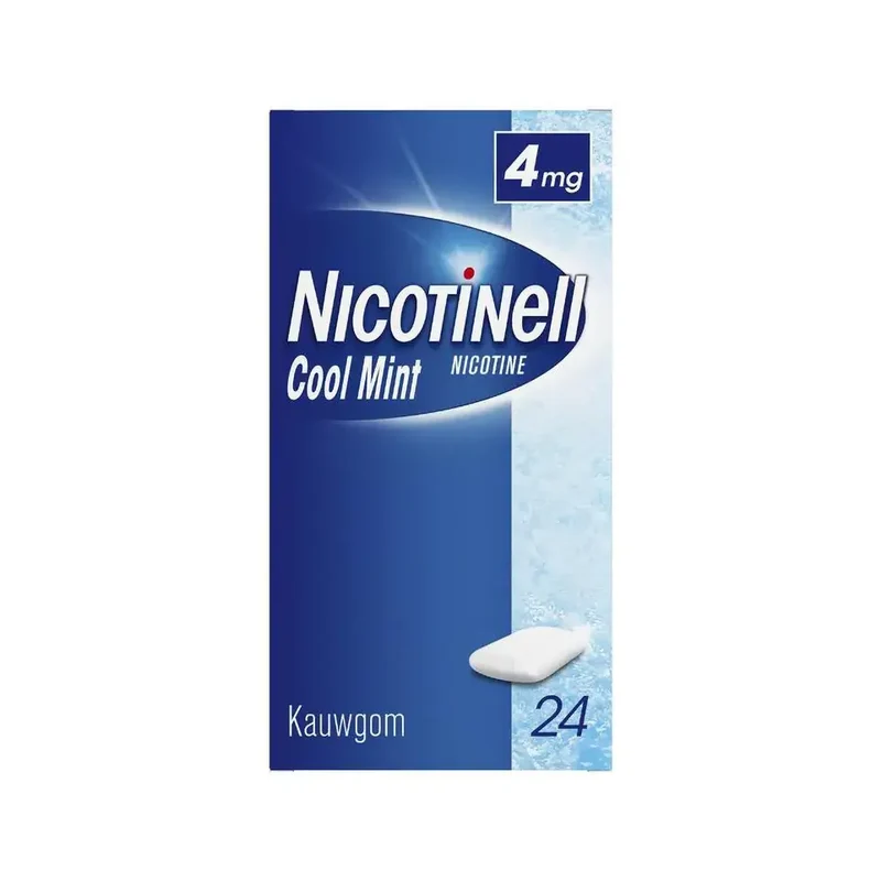 Nicotinell Kauwgom cool mint 4 mg