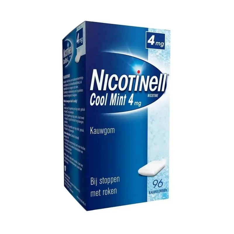 Nicotinell Kauwgom cool mint 4 mg