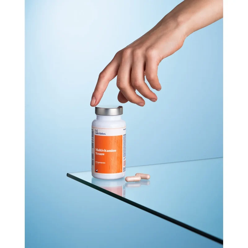 Nutribites Multivitamine vrouw 60 vcaps