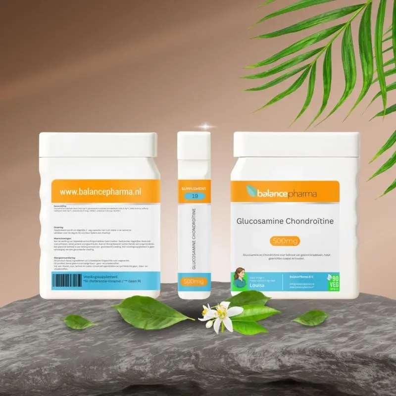 Balance Pharma Suppplements 19 Glucosamine chondroitine 90 vcaps