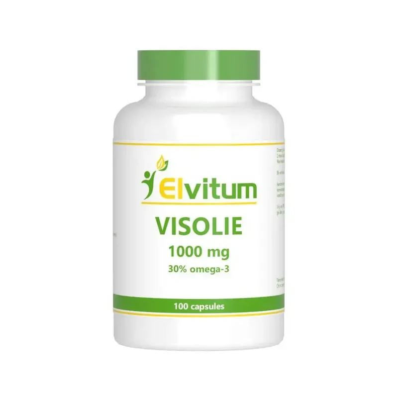 Elvitum Visolie 1000 mg omega 3 30%
