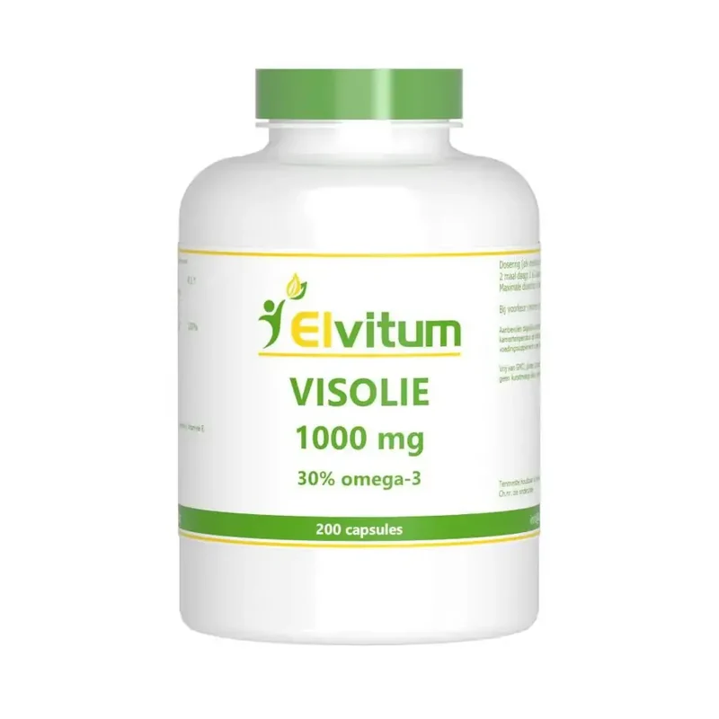 Elvitum Visolie 1000 mg omega 3 30%
