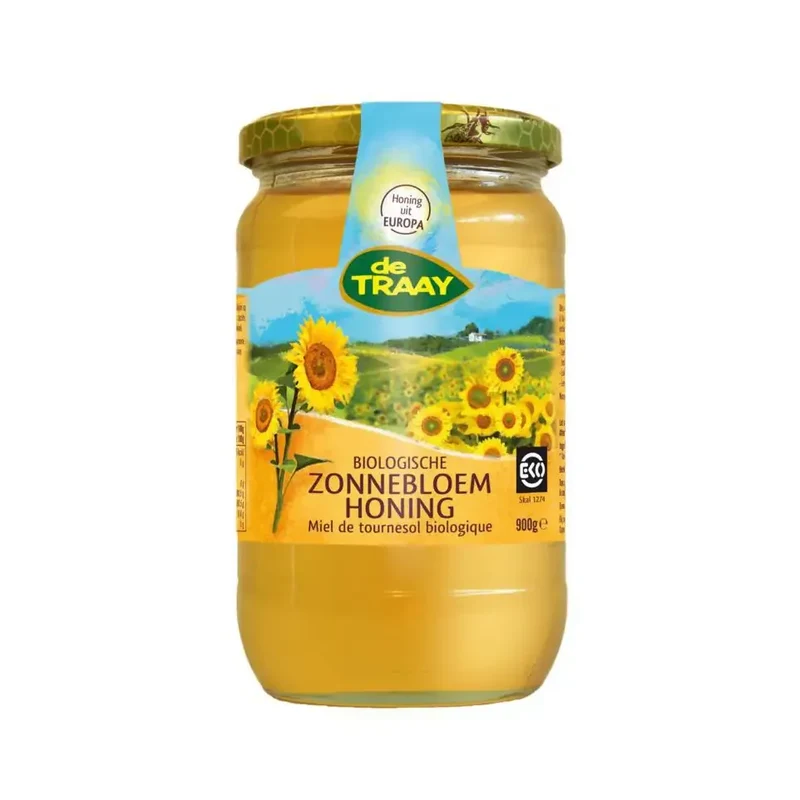 De Traay Zonnebloemhoning creme