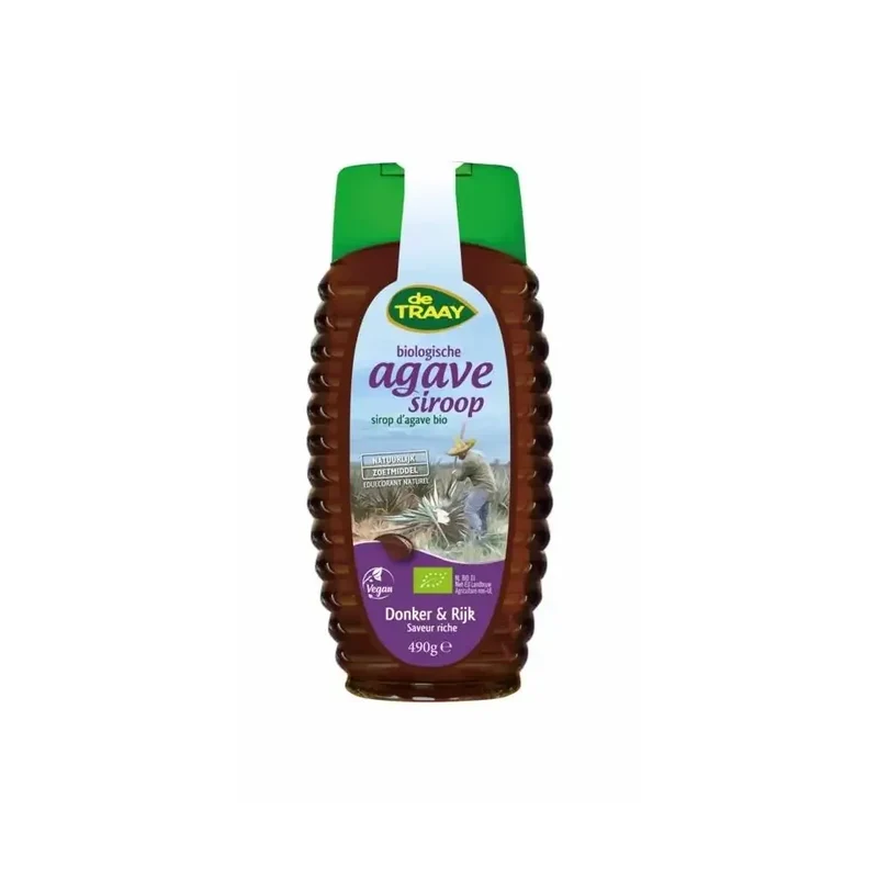 De Traay Agavesiroop donker en rijk