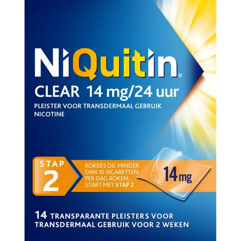 Niquitin Stap 2 14 mg