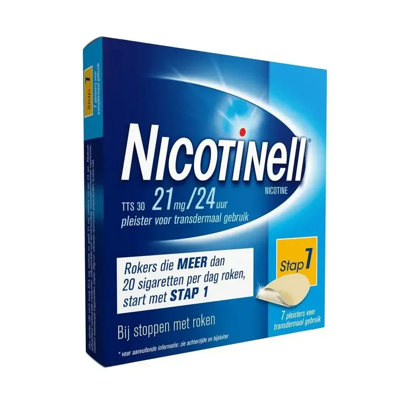 Nicotinell Pleister Stap 1 |