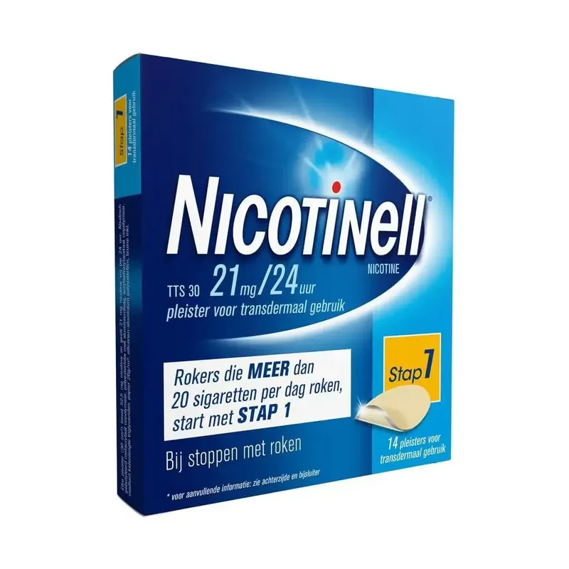 Nicotinell Pleister Stap 1 |