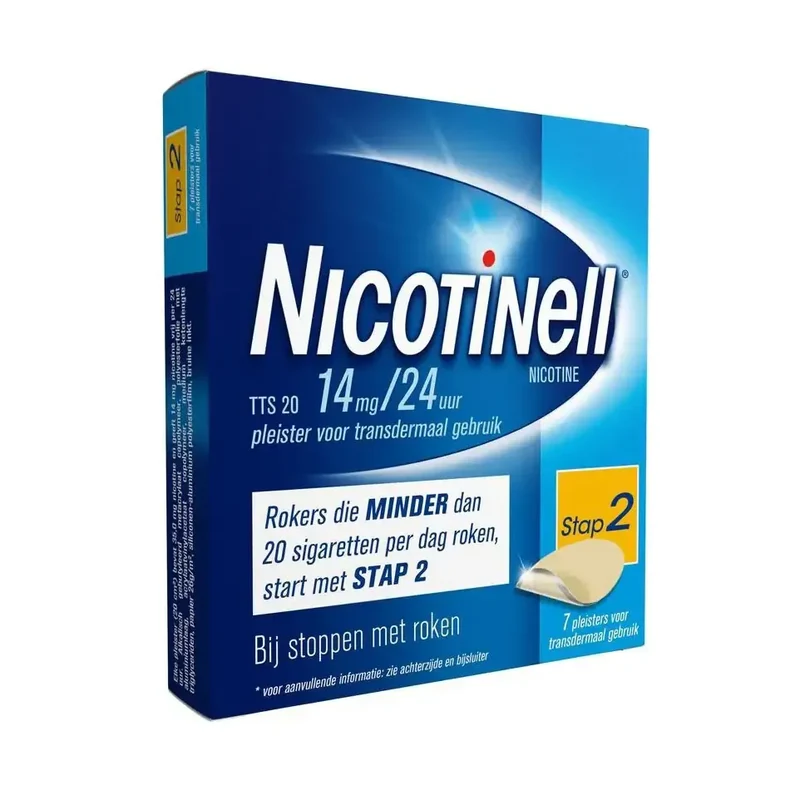Nicotinell Pleister Stap 2 |