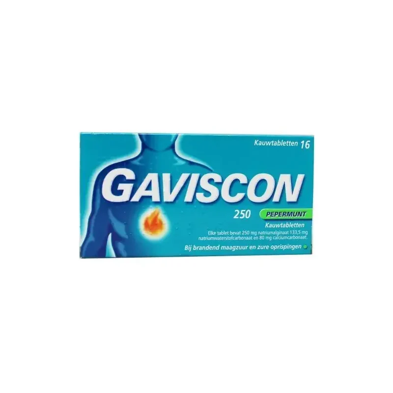 Gaviscon Pepermunt 250
