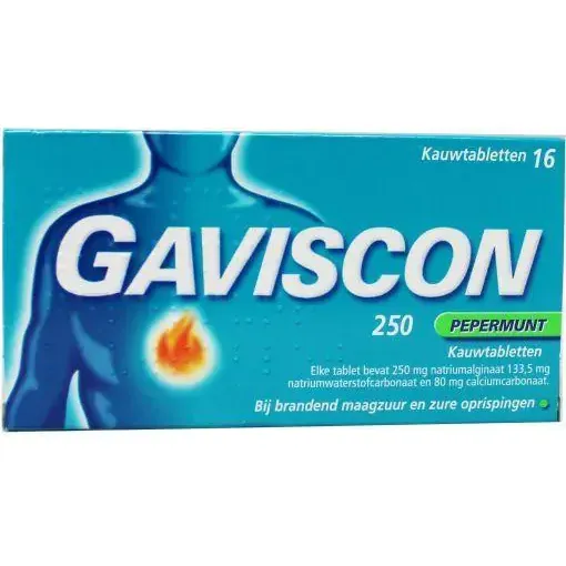 Gaviscon Pepermunt 250