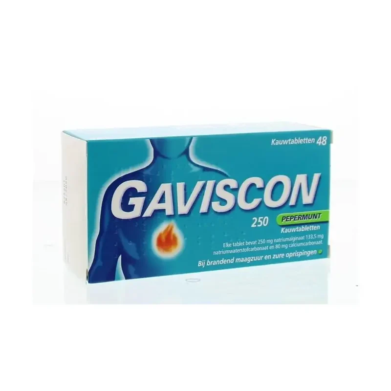 Gaviscon Pepermunt 250