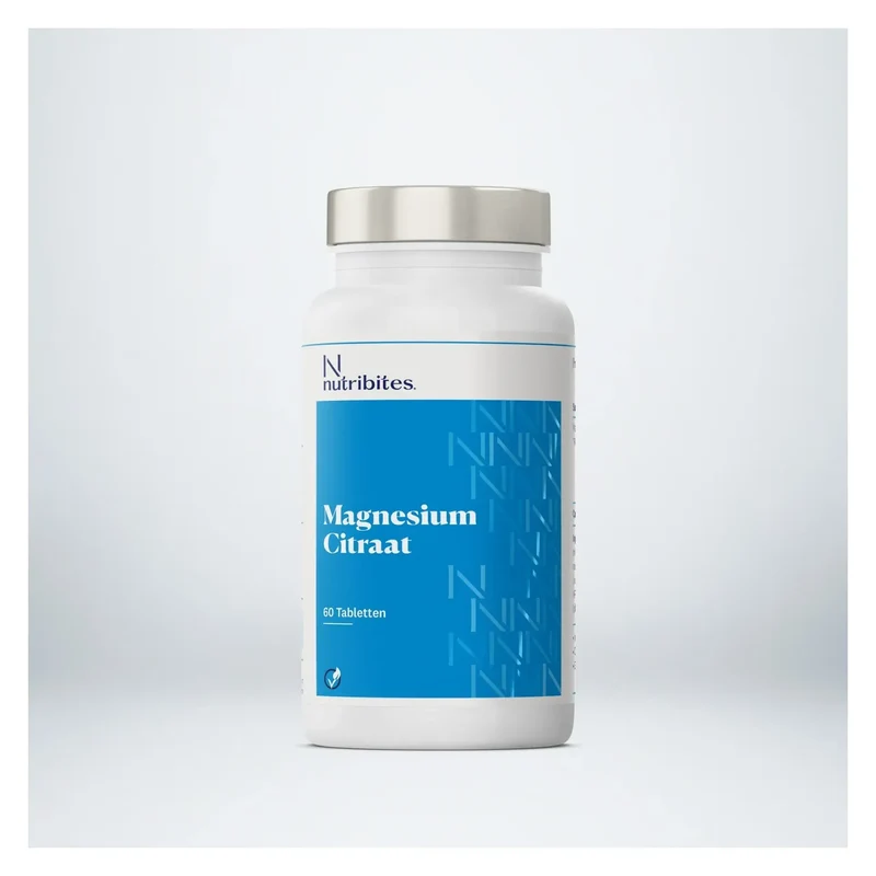 Nutribites Magnesium citraat 60 tabletten