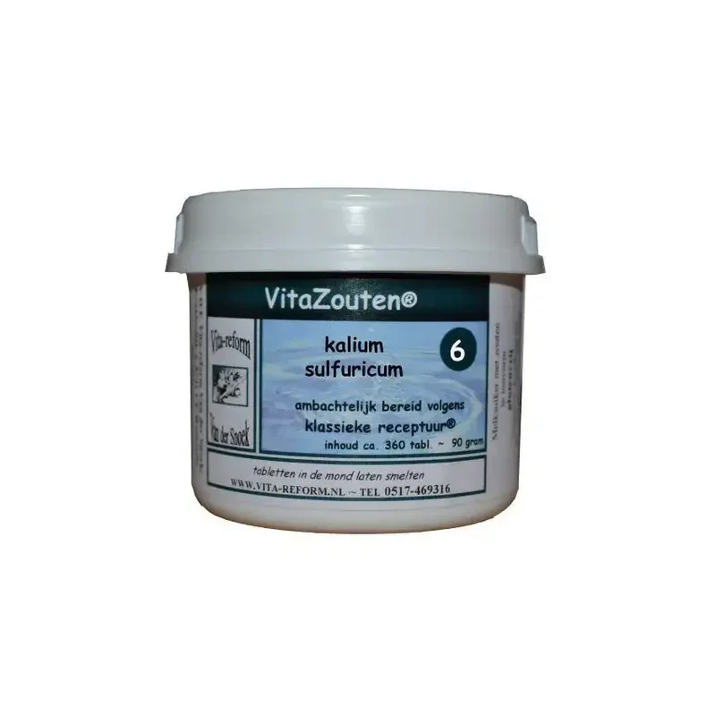 Vitazouten Kalium sulfuricum VitaZout Nr. 06