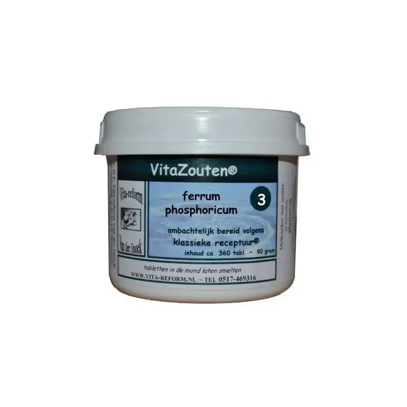 Vitazouten Ferrum phosphoricum VitaZout Nr. 03