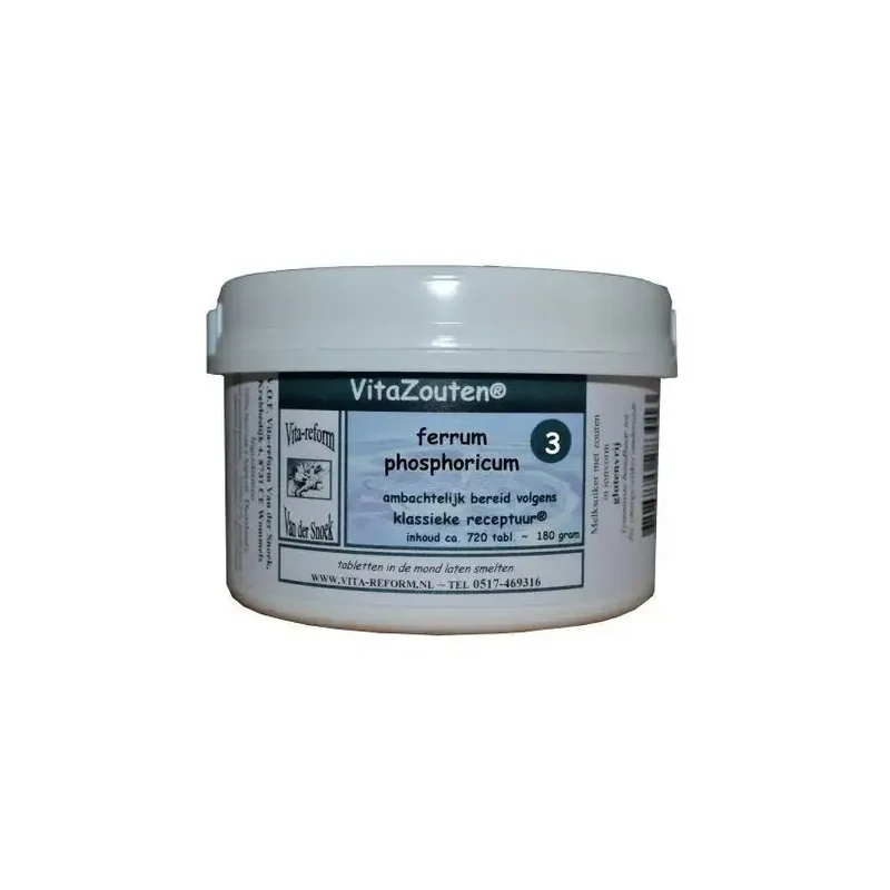 Vitazouten Ferrum phosphoricum VitaZout Nr. 03