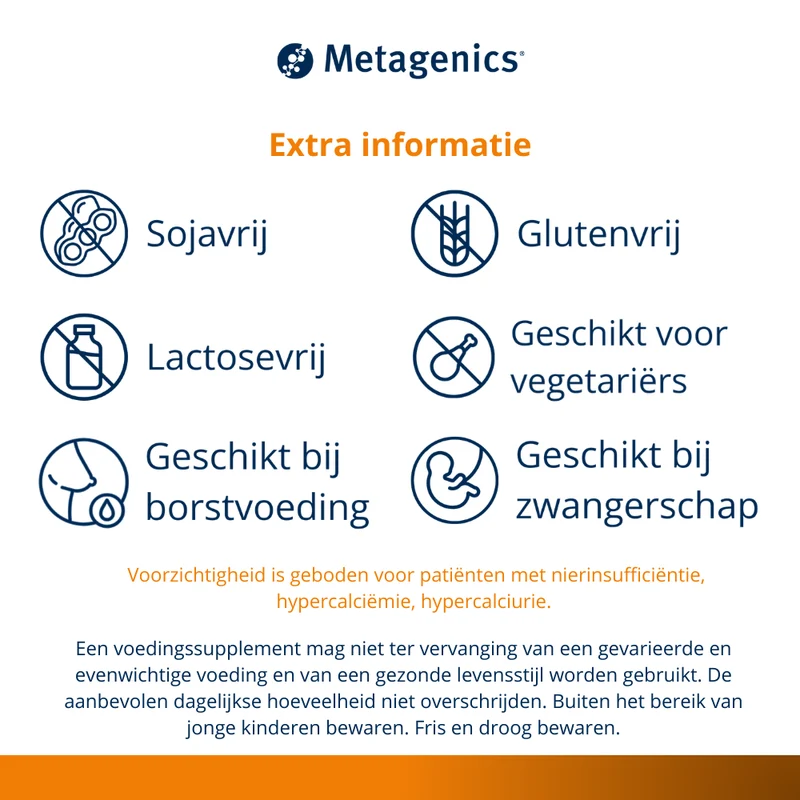 Metagenics Vitamine D 50 mcg