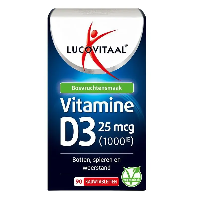 Lucovitaal Vitamine D3 25 mcg