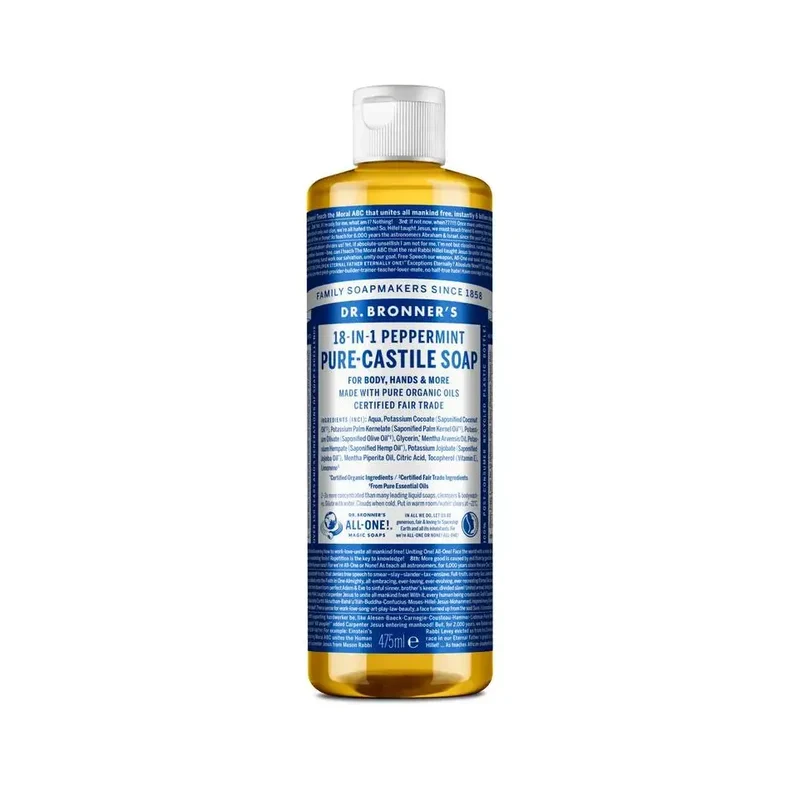 Dr Bronners Liquid soap peppermint