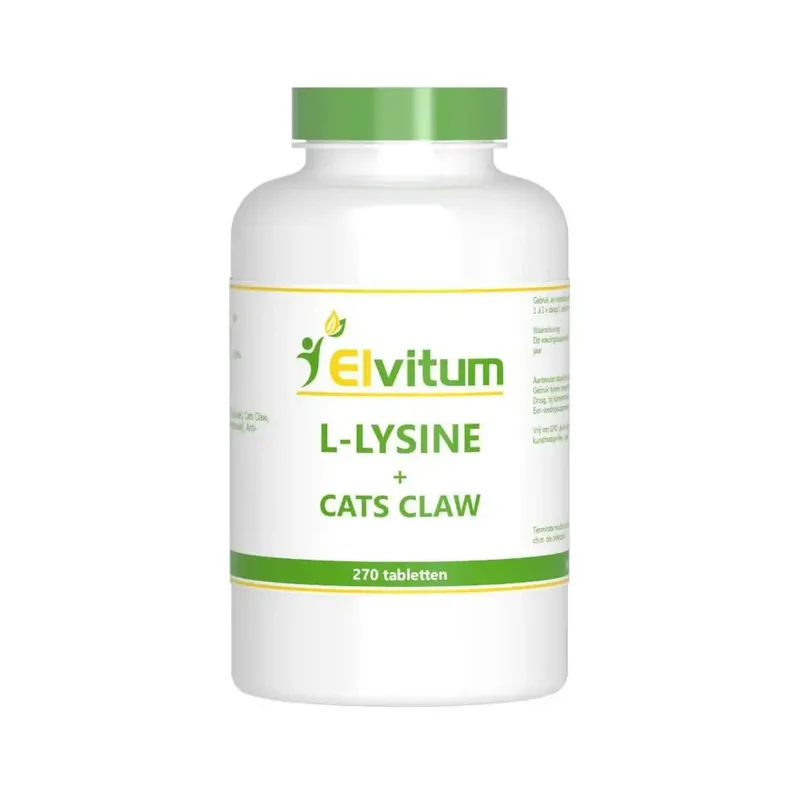 Elvitum L-Lysine cats claw