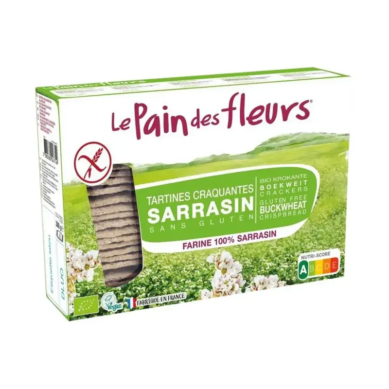 Le Pain Des Fleurs Boekweit Crackers