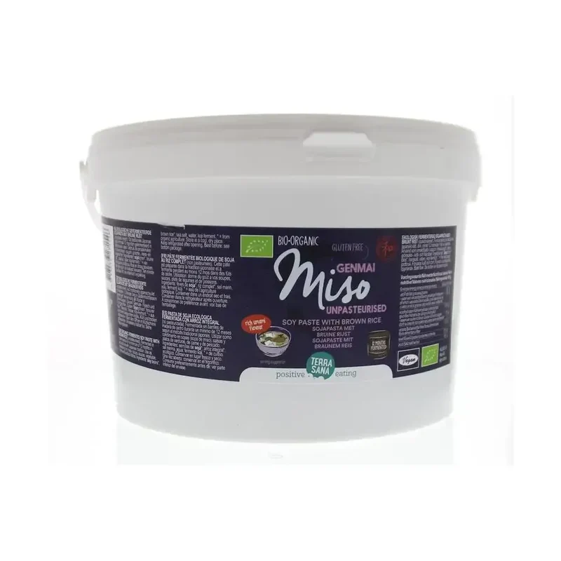 Terrasana Genmai miso ongepasteuriseerd bio