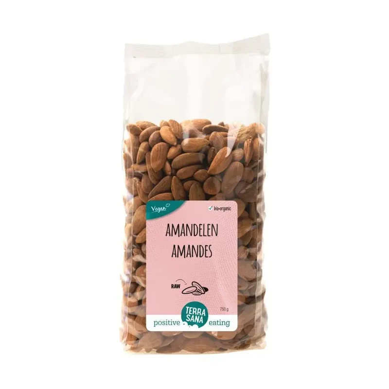 Terrasana Amandelen bruin bio 750 gram