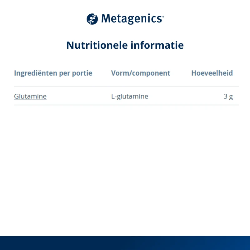 Metagenics L-Glutamine