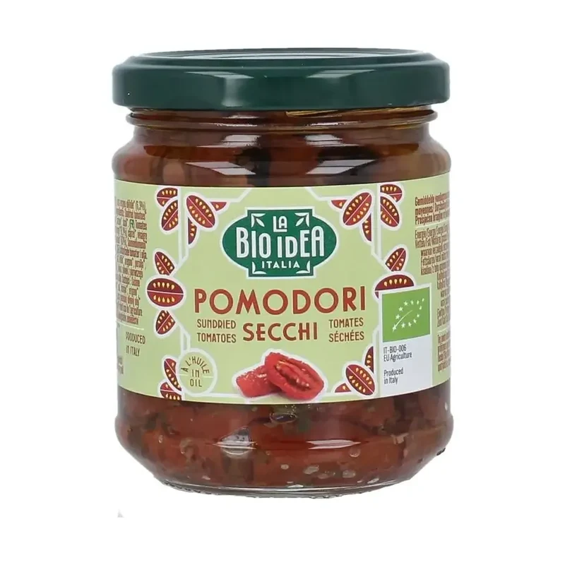 La Bio Idea Zongedroogde tomaten in olijfolie bio 190 gram