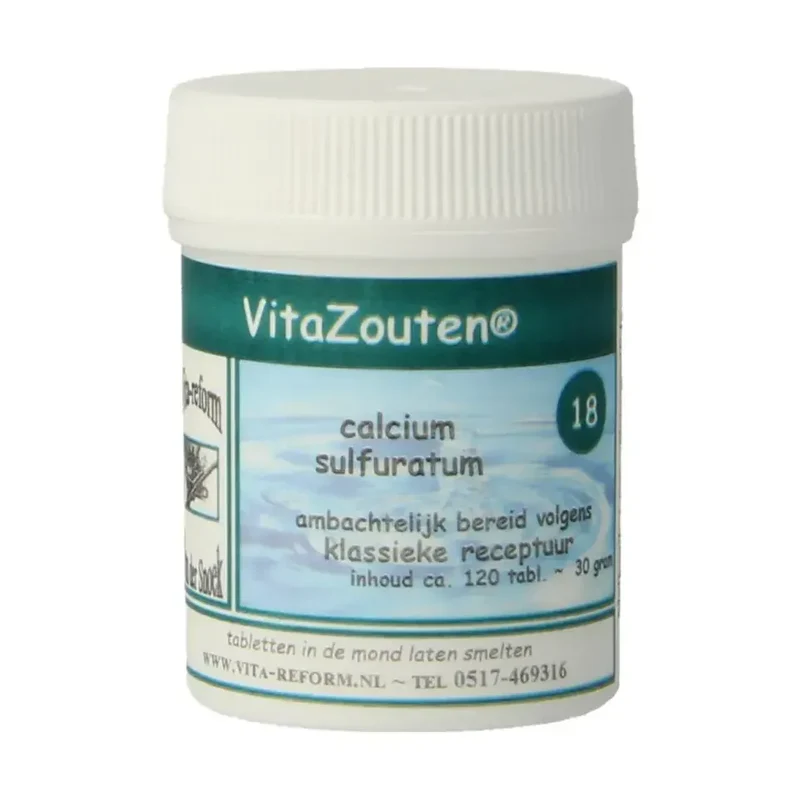 Vitazouten Calcium sulfuratum VitaZout Nr. 18