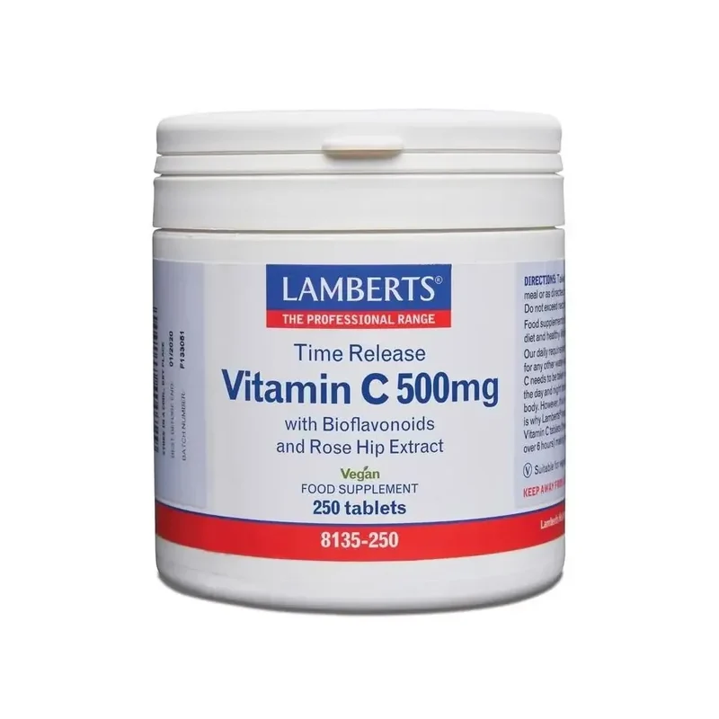 Lamberts Vitamine C 500 time released & bioflavonoiden