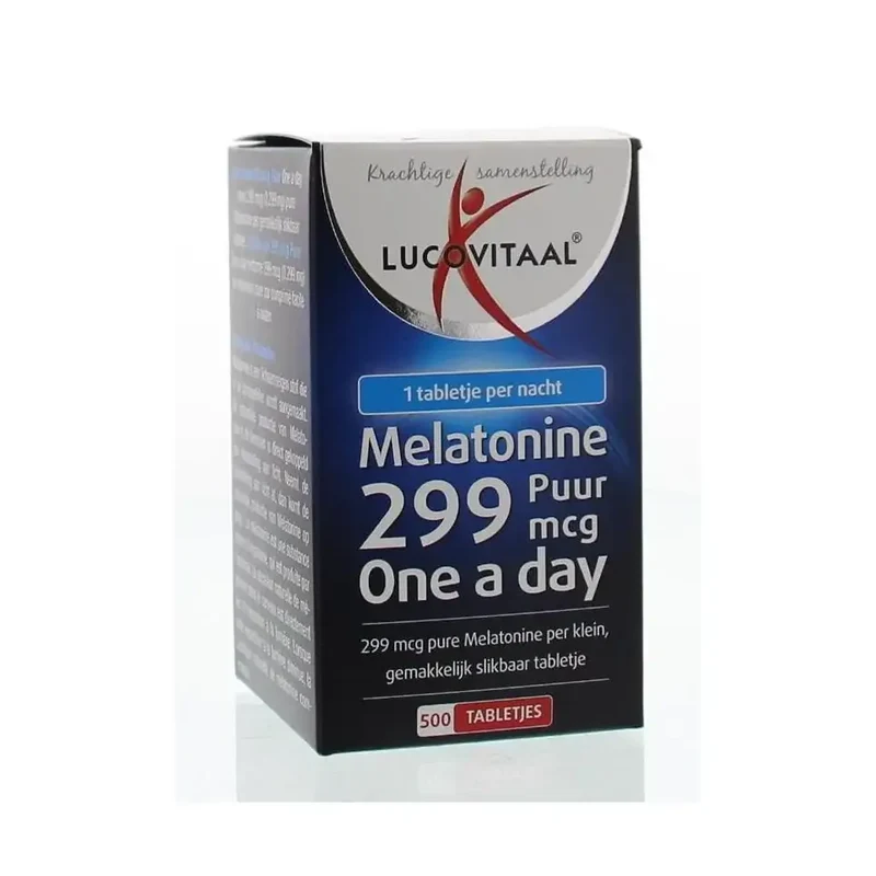 Lucovitaal Melatonine puur 0.299 mg