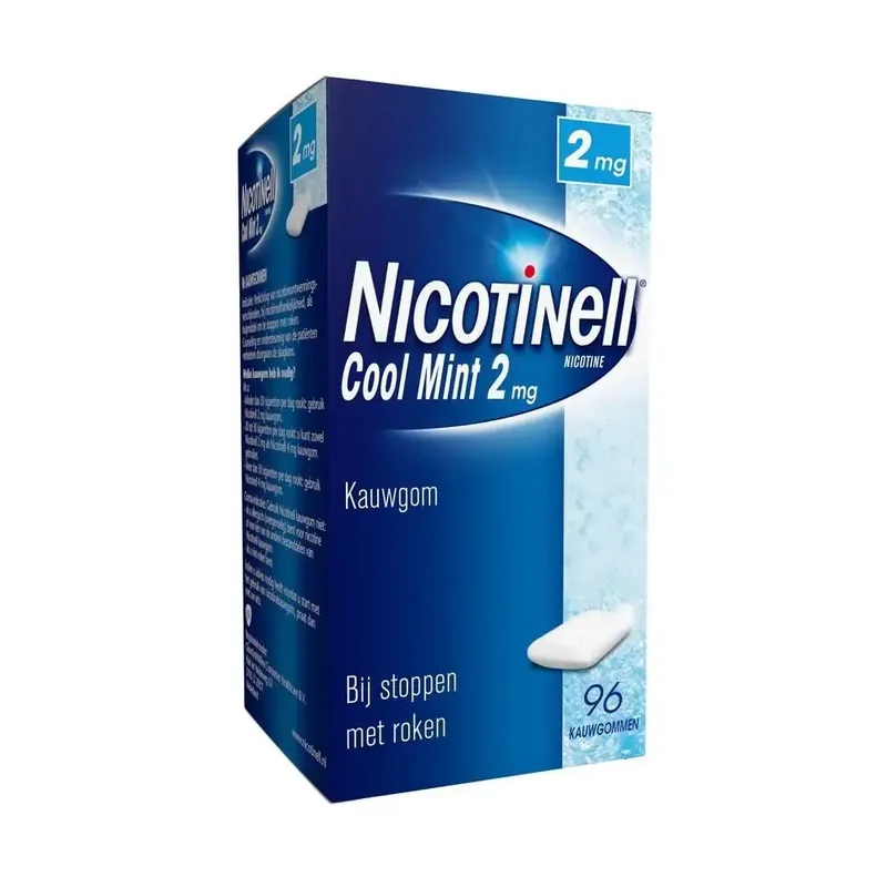 Nicotinell Kauwgom cool mint 2 mg