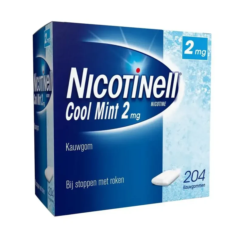 Nicotinell Kauwgom cool mint 2 mg