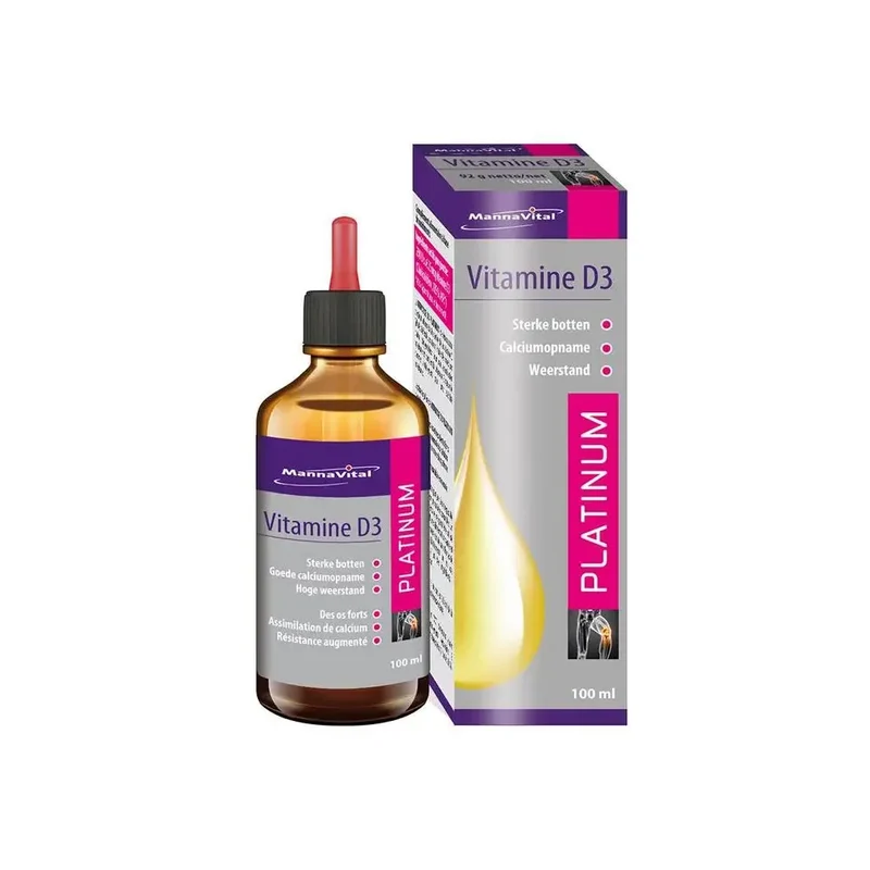 Mannavital Vitamine D3 platinum