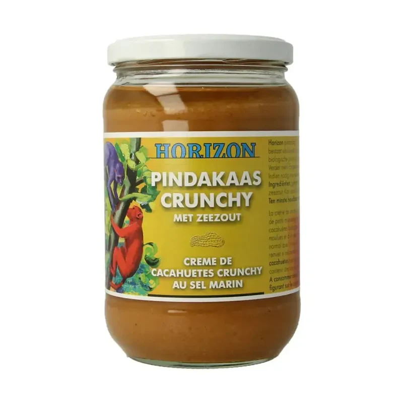 Horizon Pindakaas crunchy met zeezout