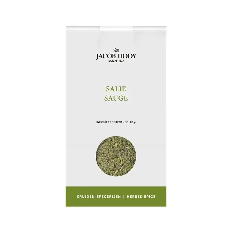Jacob Hooy Salie gesneden