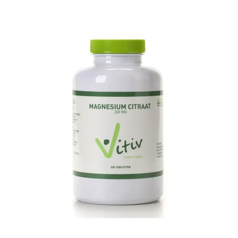 Vitiv Magnesium citraat 200 mg