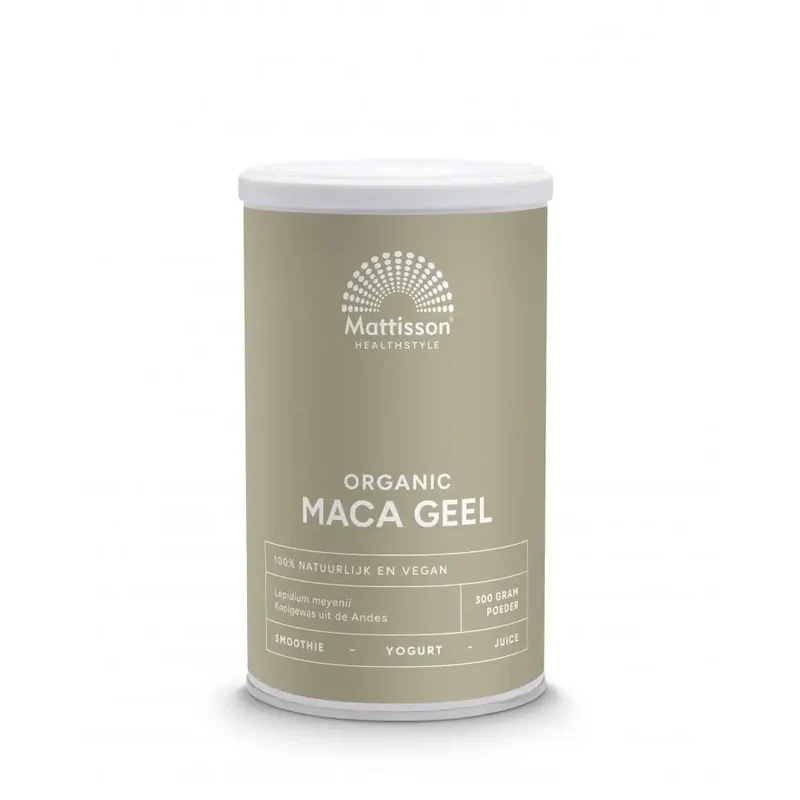 Mattisson Biologische Gele Maca