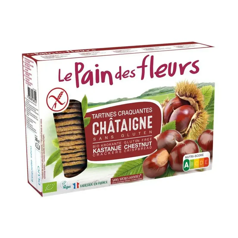 Le Pain Des Fleurs Tamme kastanje crackers
