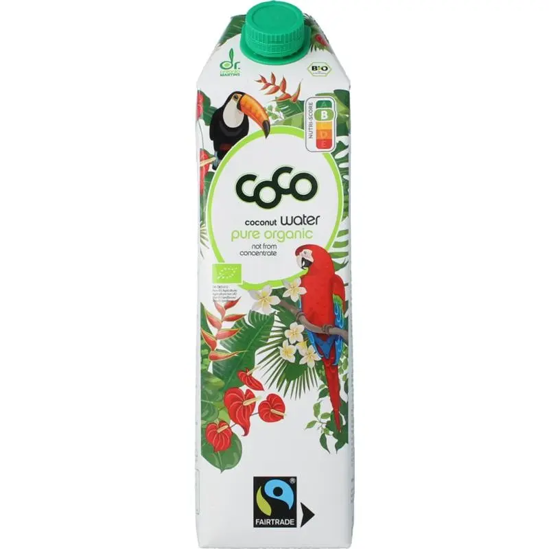 Dr. Martins Coconut water biologisch 1 liter